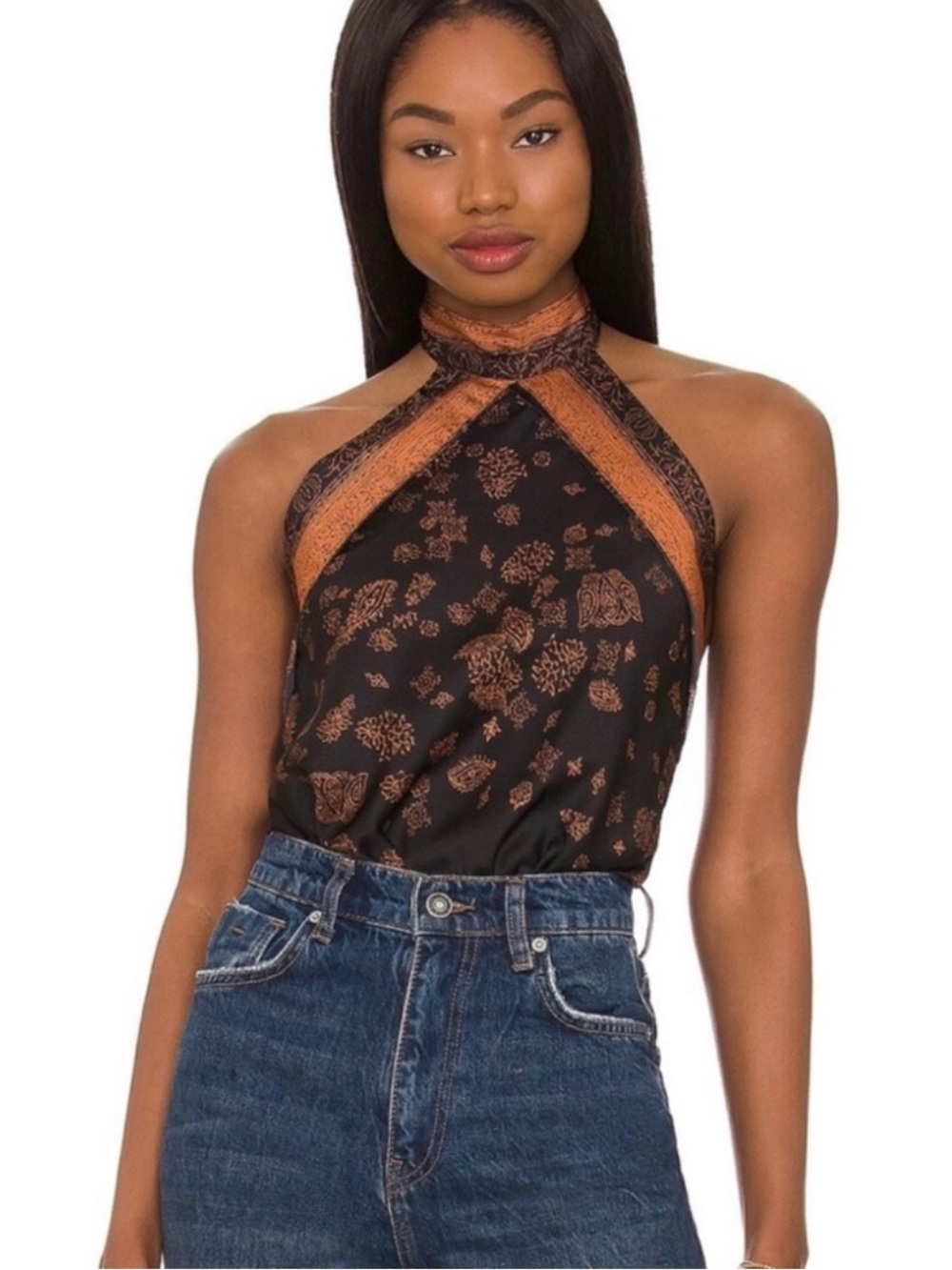 Intimately Free People Halter Neck Bodysuit Size S